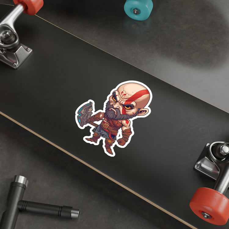 Kratos Die-Cut Stickers - Fandom-Made