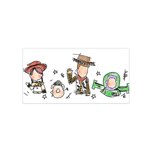 Toys Bumper Sticker - Fandom-Made