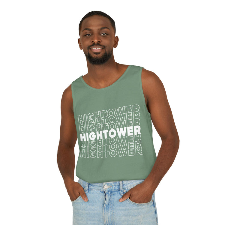 Hightower Unisex Garment-Dyed Tank Top - Fandom-Made