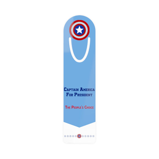 Captain America For President Bookmark