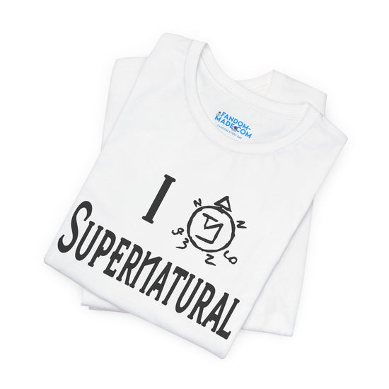 I Love Supernatural Angel Banishing Edition T-Shirt - Fandom-Made