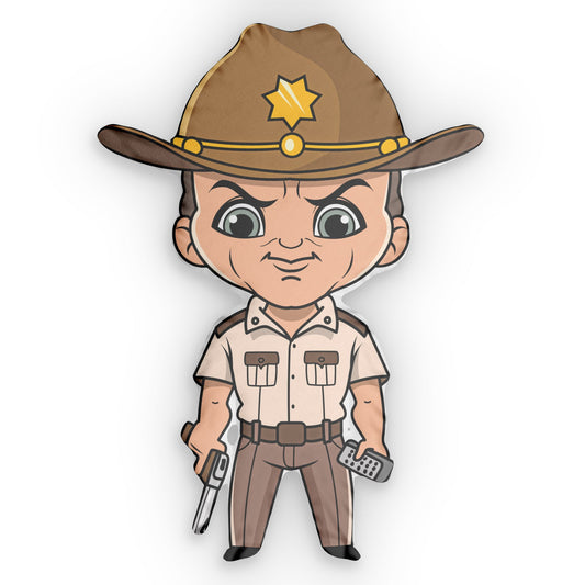 Rick Grimes-Shaped Pillow - Fandom-Made