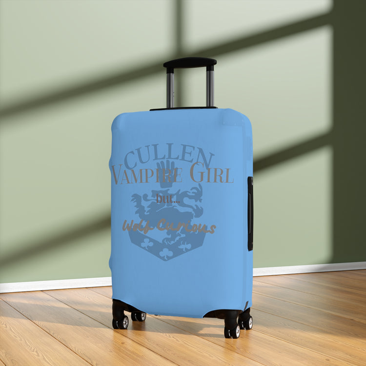 Vampire Girl But...Wolf Curious Luggage Cover