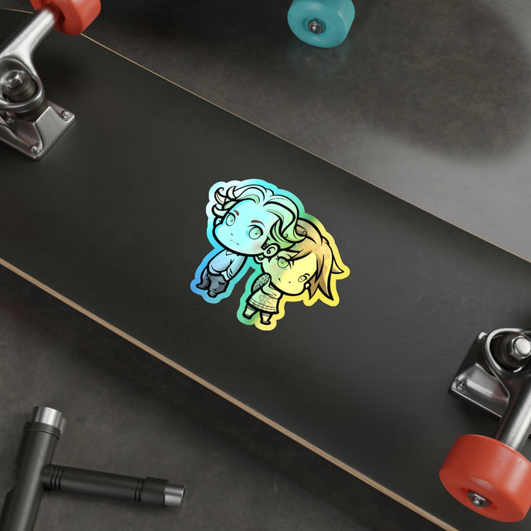 Alice and Jasper Cullen Holographic Sticker - Fandom-Made