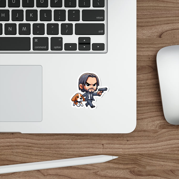 John Wick And Daisy Die-Cut Stickers - Fandom-Made