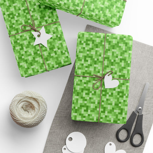 Minecraft Wrapping Paper - Fandom-Made