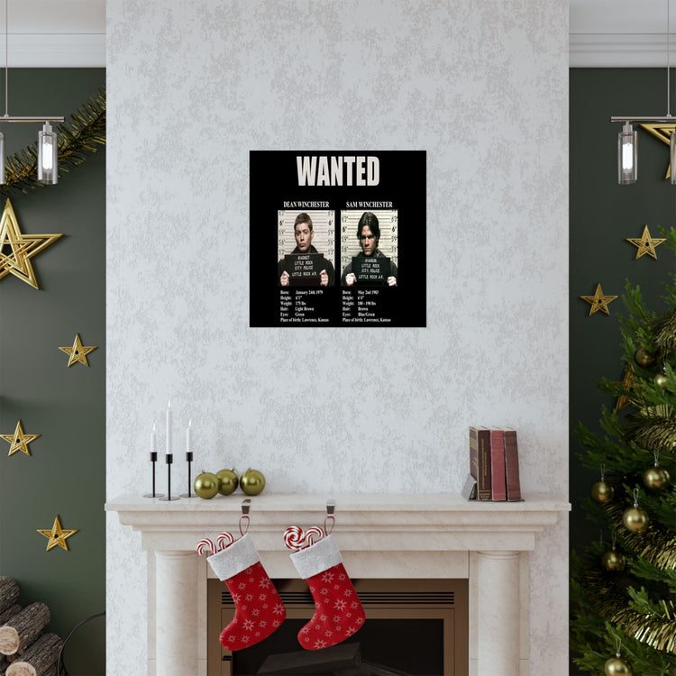 Winchesters Wanted Poster