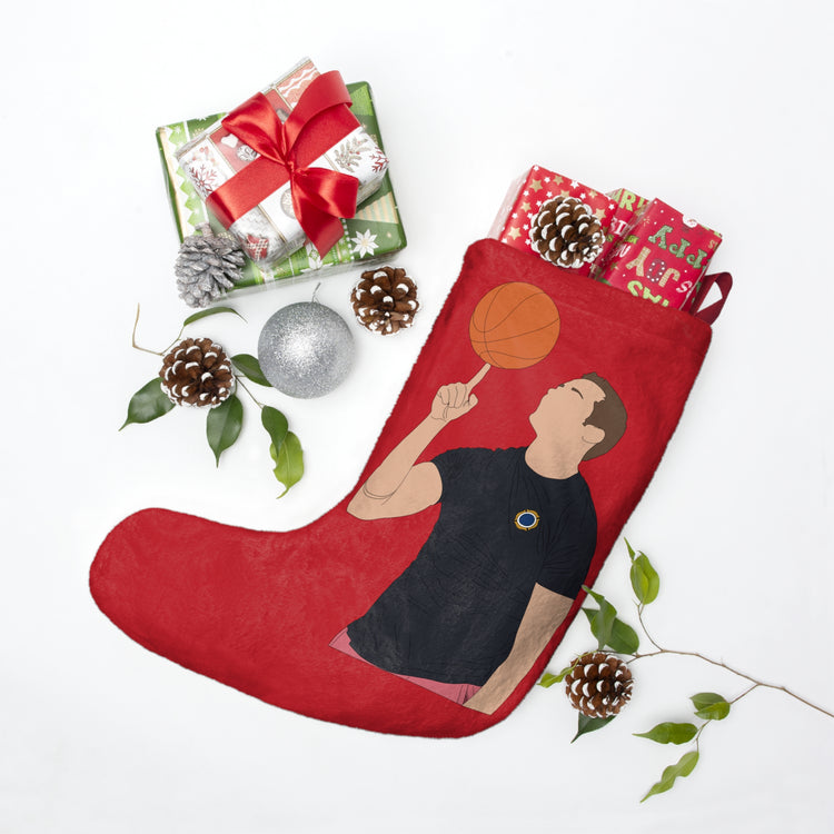 Basketball Buckley Christmas Stocking