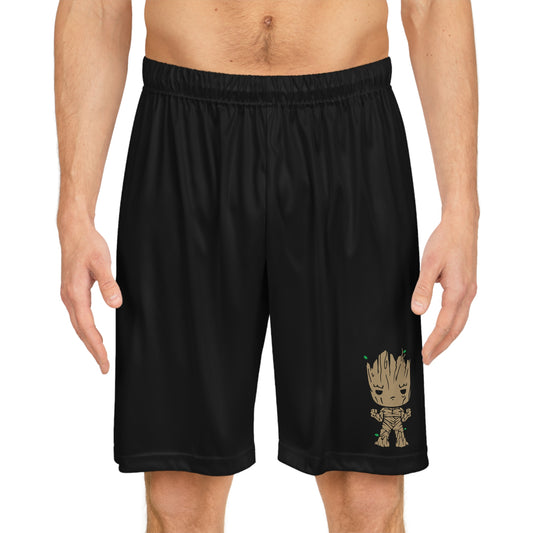 Groot Basketball Shorts - Fandom-Made