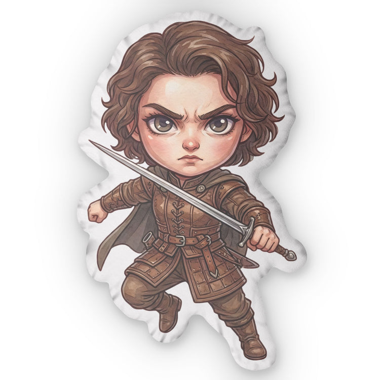 Arya Stark-Shaped Pillow