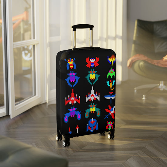 Galaga Luggage Cover - Fandom-Made