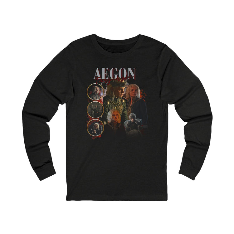 Aegon Targaryen Unisex Long Sleeve Tee