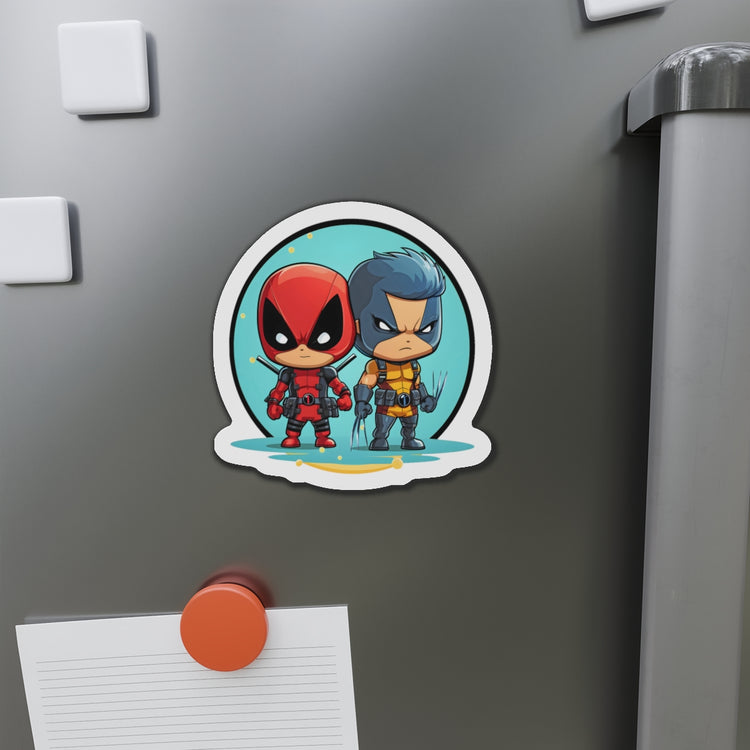 Cute Chimichangas Die-Cut Magnets - Fandom-Made