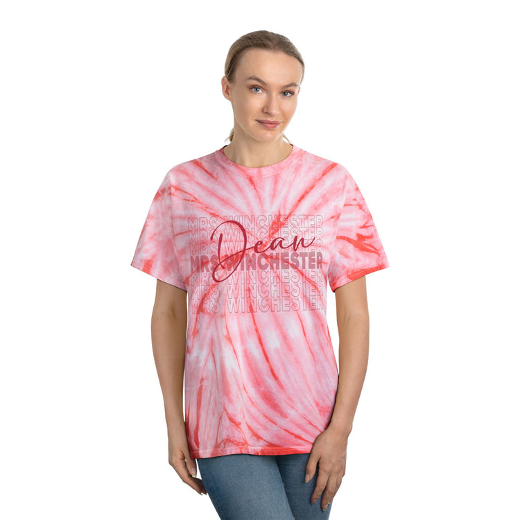 Mrs. Dean Winchester Tie-Dye Tee - Fandom-Made