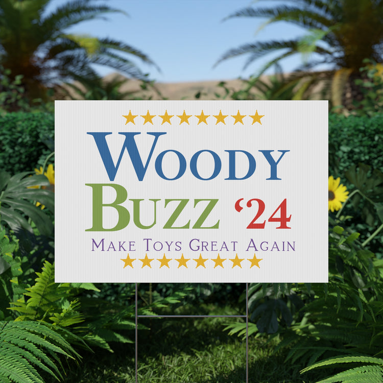 Woody & Buzz '24 Yard Sign