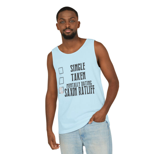 Mentally Dating Saxon Ratliff Tank Top - Fandom-Made