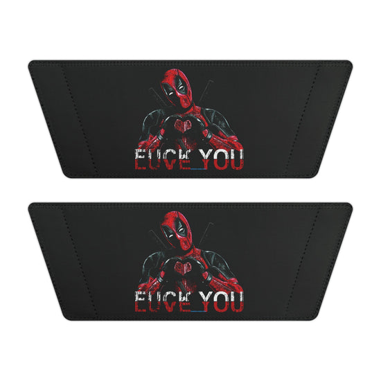 Deadpool Fuck Love Women's Slides - Fandom-Made