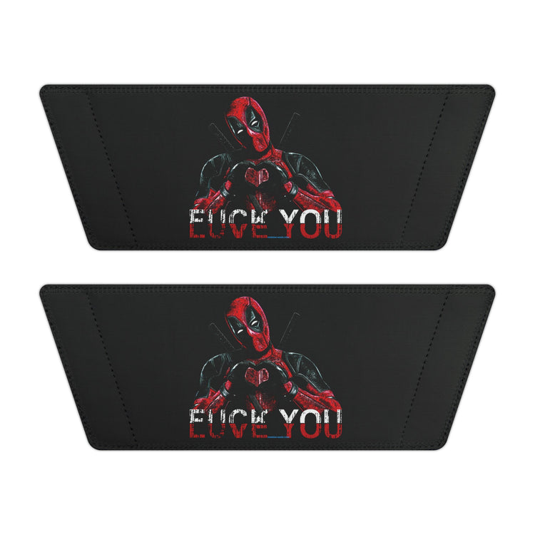 Deadpool Fuck Love Women's Slides - Fandom-Made