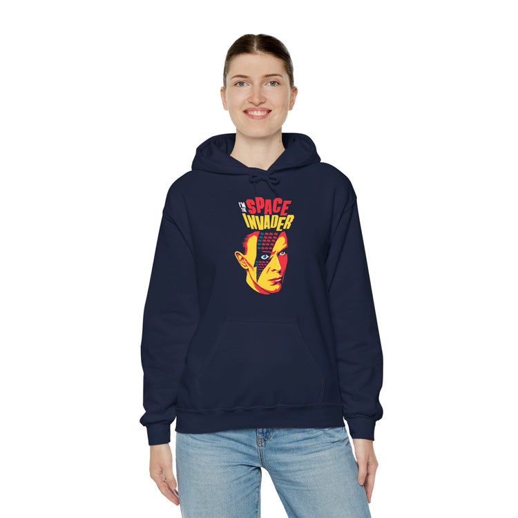 David Bowie Space Invader Hoodie