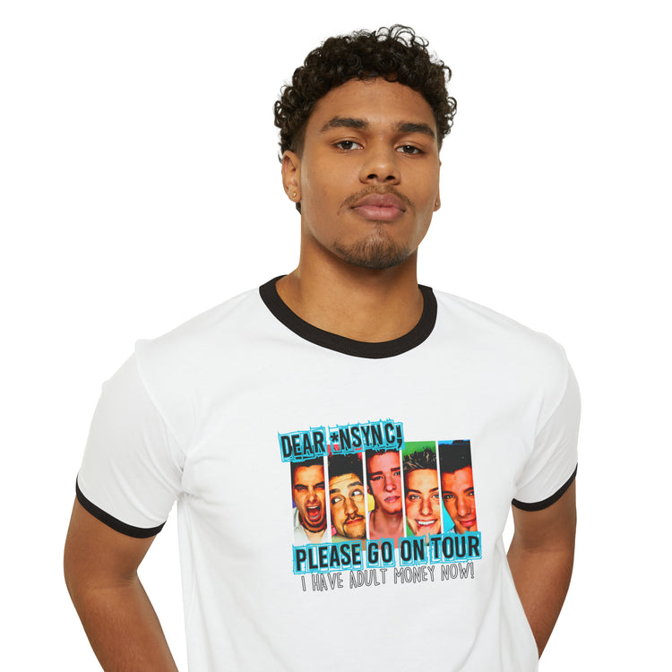 Dear *NSYNC Ringer T-Shirt - Fandom-Made