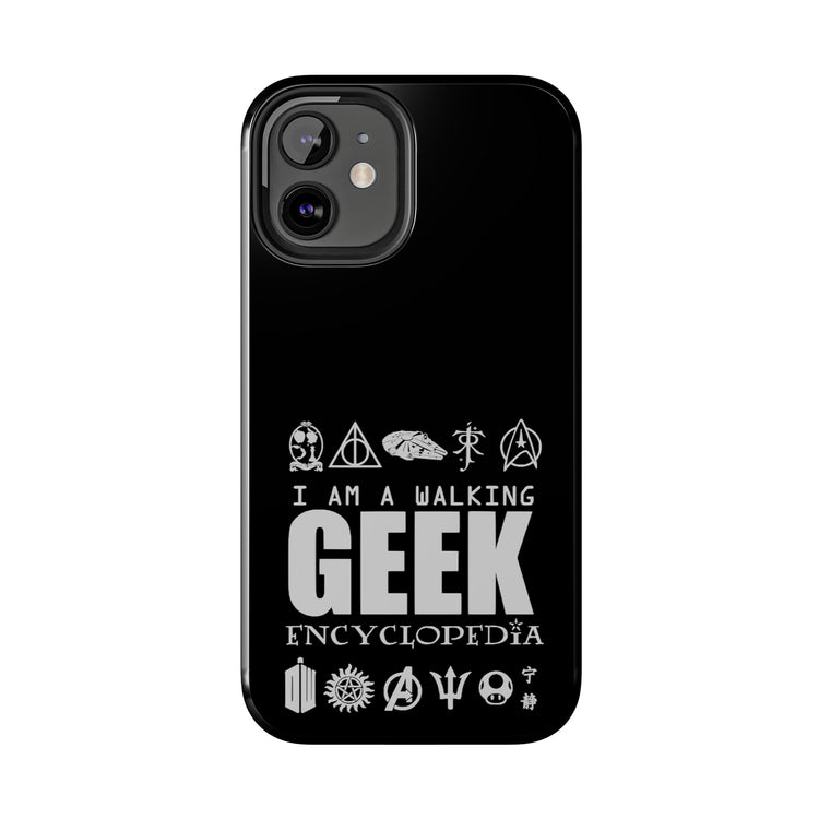 Geekdom Encyclopedia Phone Cases