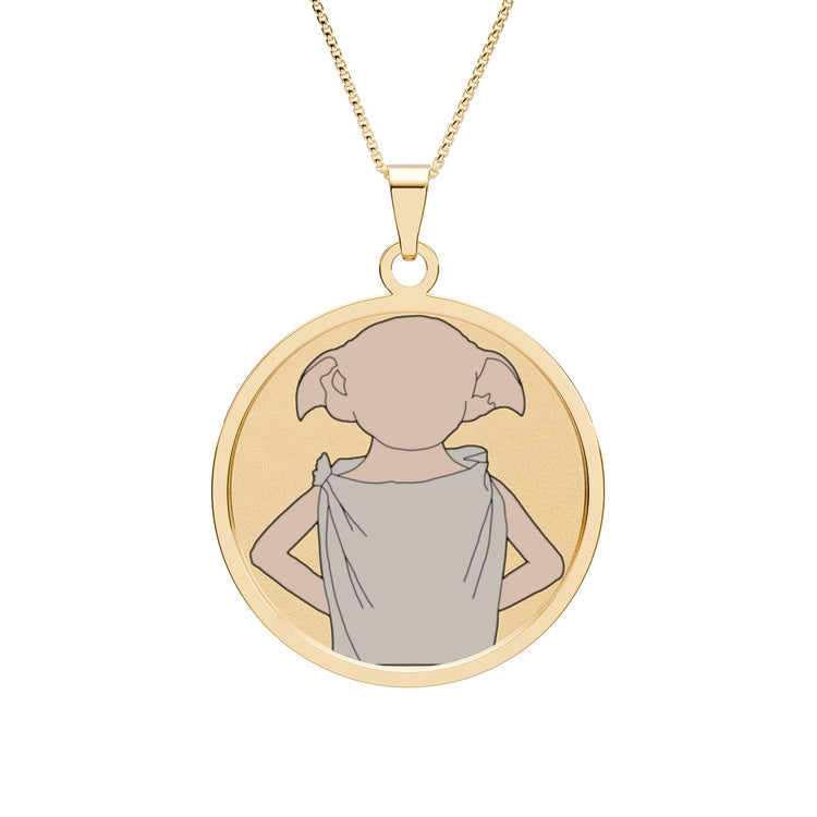 Dobby Round Photo Pendant
