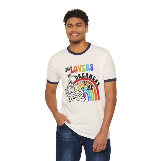 The Lovers And Dreamers Unisex RInger T-Shirt - Fandom-Made