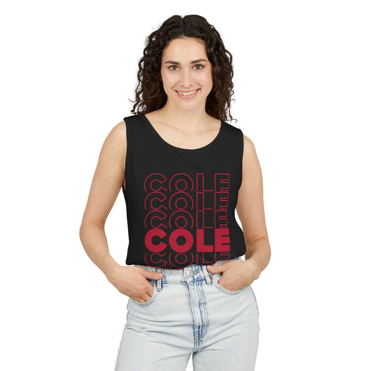 Cole Unisex Garment-Dyed Tank Top - Fandom-Made