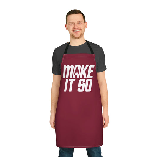 Make It So Apron - Fandom-Made
