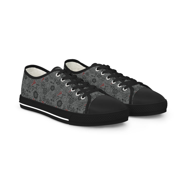 Supernatural Symbols Men's Sneakers - Fandom-Made