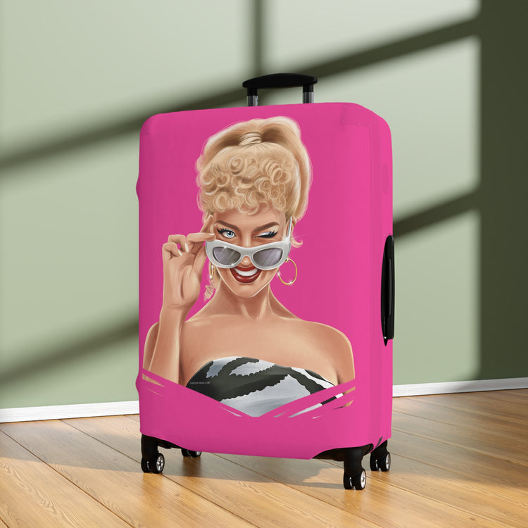 Barbie Luggage Cover - Fandom-Made