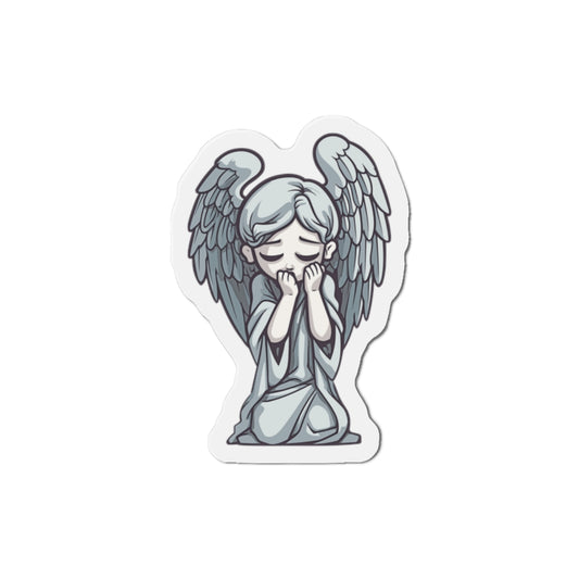 Weeping Angel Die-Cut Magnets