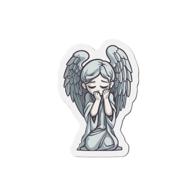 Weeping Angel Die-Cut Magnets - Fandom-Made
