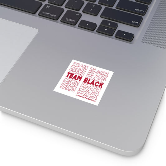 Team Black Square Sticker - Fandom-Made
