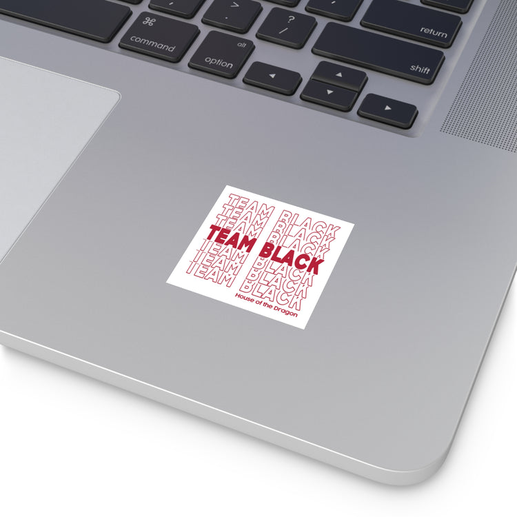 Team Black Square Sticker - Fandom-Made