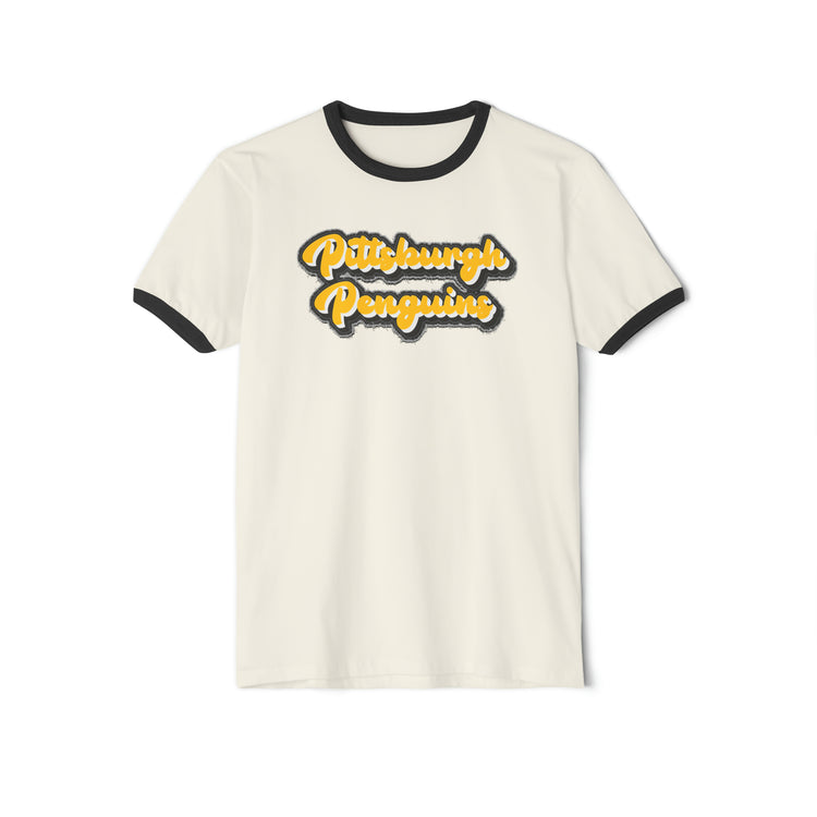 Pittsburgh Penguins Ringer T-Shirt - Fandom-Made