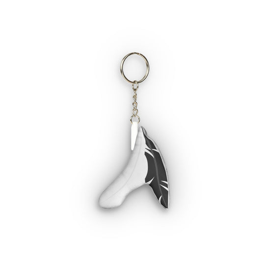 Dual Feathers Mini Plush Keychain - Fandom-Made