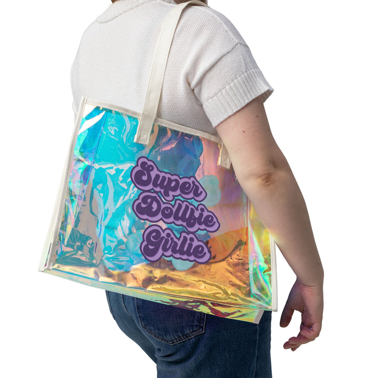Super Dollfie Holographic Tote Bag