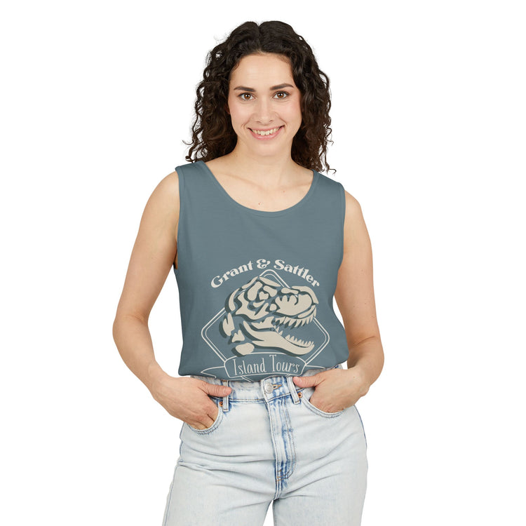 Grant & Sattler Island Tours Tank Top - Fandom-Made