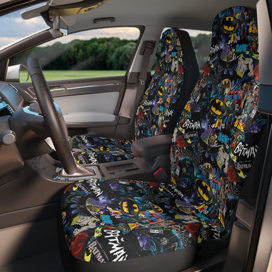 Batsy Comics Car Seat Covers - Fandom-Made