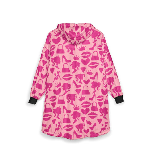 Girlie Doll Hooded Blanket