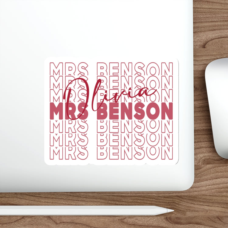 Mrs. Olivia Benson Die-Cut Sticker