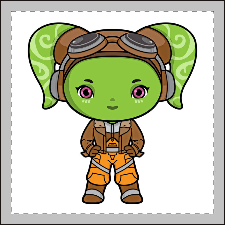 Hera Syndulla Mini Plush Keychain