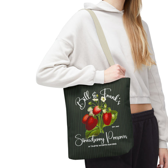 Bill & Frank's Strawberry Preserves Tote Bag - Fandom-Made