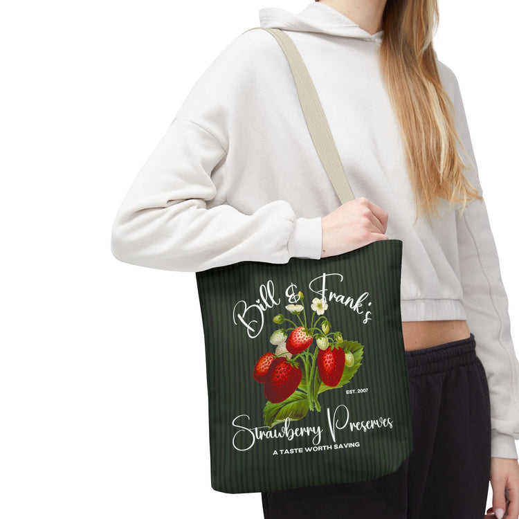 Bill & Frank's Strawberry Preserves Tote Bag - Fandom-Made