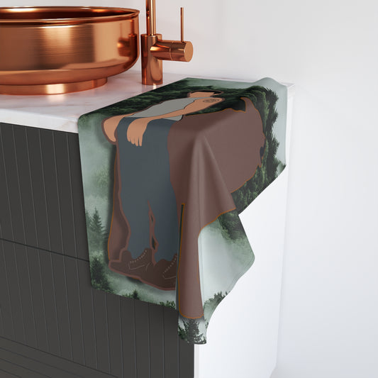 Cat's Out Of The Bag Hand Towel