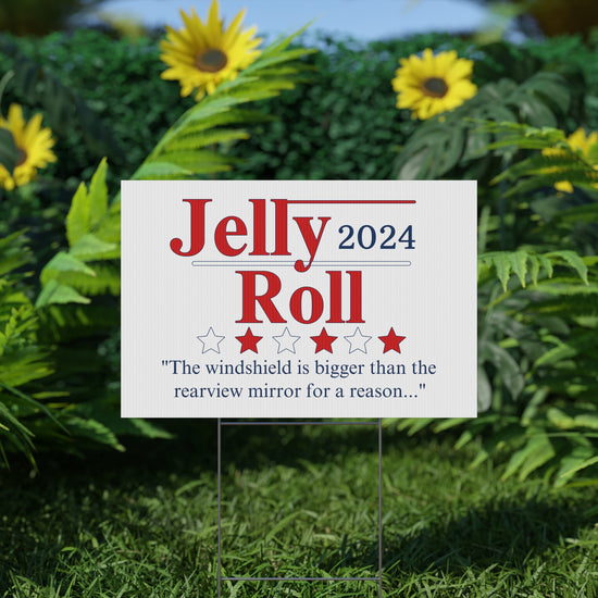 Jelly Roll 2024 Plastic Yard Sign - Fandom-Made