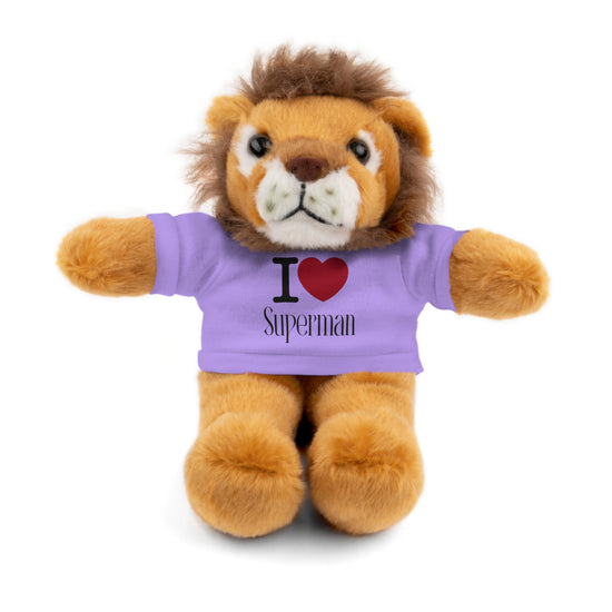I Love Superman Stuffed Animal with Tee - Fandom-Made