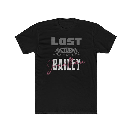 Lost Return To Jonathan Bailey Men’s Fitted T-Shirt - Fandom-Made