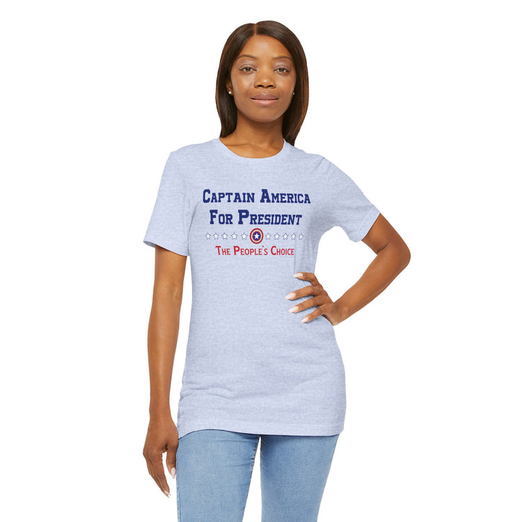 Captain America For President T-Shirt